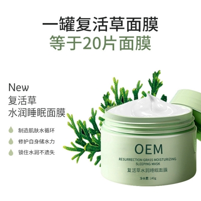 茜妃_复活草睡眠面膜OEM